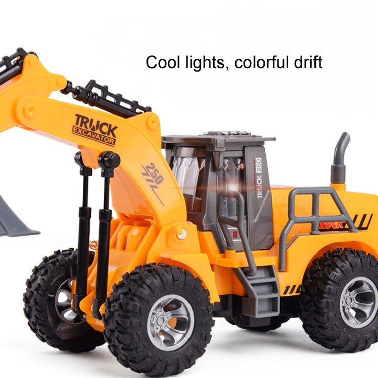 Wireless Remote Control 5-Way Charging Electric Engineering Vehicle Model(Excavator)