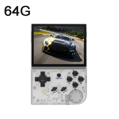 ANBERNIC RG35XX 3.5-inch Retro Handheld Game Console Open Source Game Player 64G 5000+ Games(White)