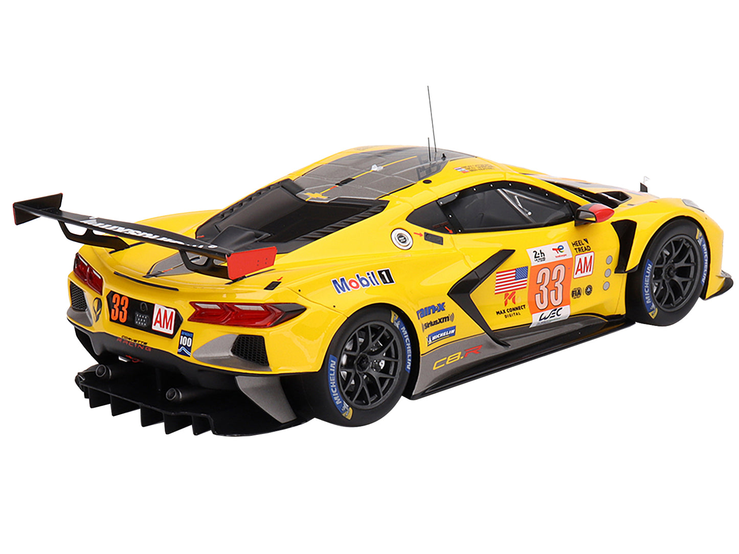 Chevrolet Corvette C8.R #33 Nicky Catsburg - Ben Keating - Nicolas Varrone "Corvette Racing" Winner LMGTE Am "24 Hours of Le Mans" (2023) 1/18 Model Car by Top Speed