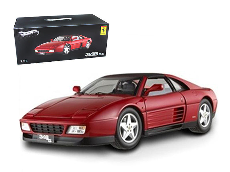Ferrari 348 TS Elite Edition Red 1/18 Limited Edition by Hot Wheels