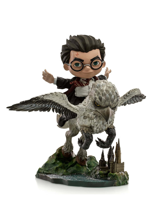 Harry Potter and Buckbeak Minico Illusion Statue Standard