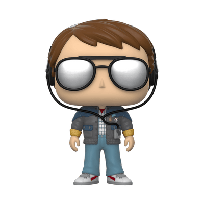 Funko POP! Movies: Back to the Future - Marty w/ Glasses