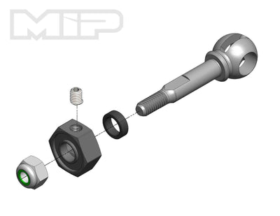 #18141 - MIP X-DUTY™, Rear CVD Axle 1/10 Scale For Traxxas (2WD / 4WD)