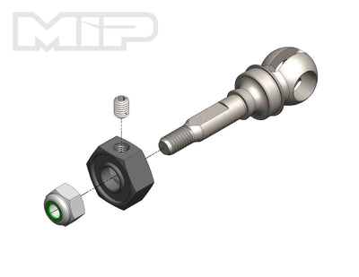 #18151- MIP X-Duty™ , CVD Front Axle, 11mm Offset w/ 10mm x 5mm Bearing