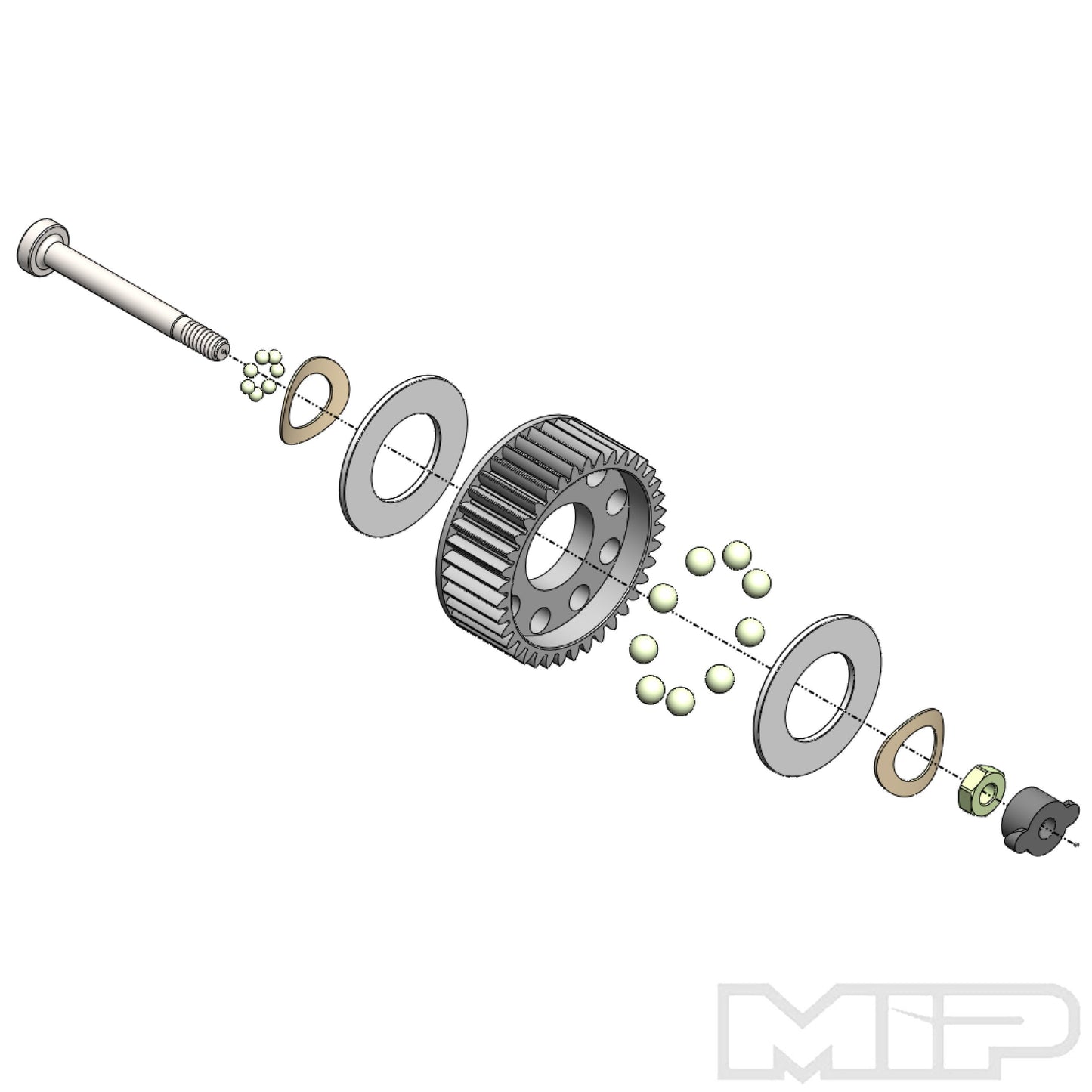 #20095 - MIP Rebuild Kit, Losi Mini-T/B 2.0 Series Ball Diff