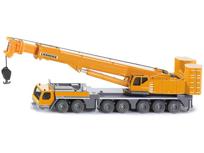 Liebherr Mobile Crane Yellow 1/87 (HO) Diecast Model by Siku